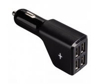 Hama HM54183 Auto-Detect USB Car Charger With 4 Ports,5V/4.8A